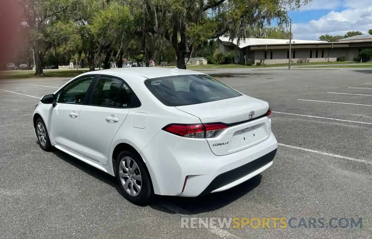 3 Photograph of a damaged car 5YFEPMAE4MP220496 TOYOTA COROLLA 2021