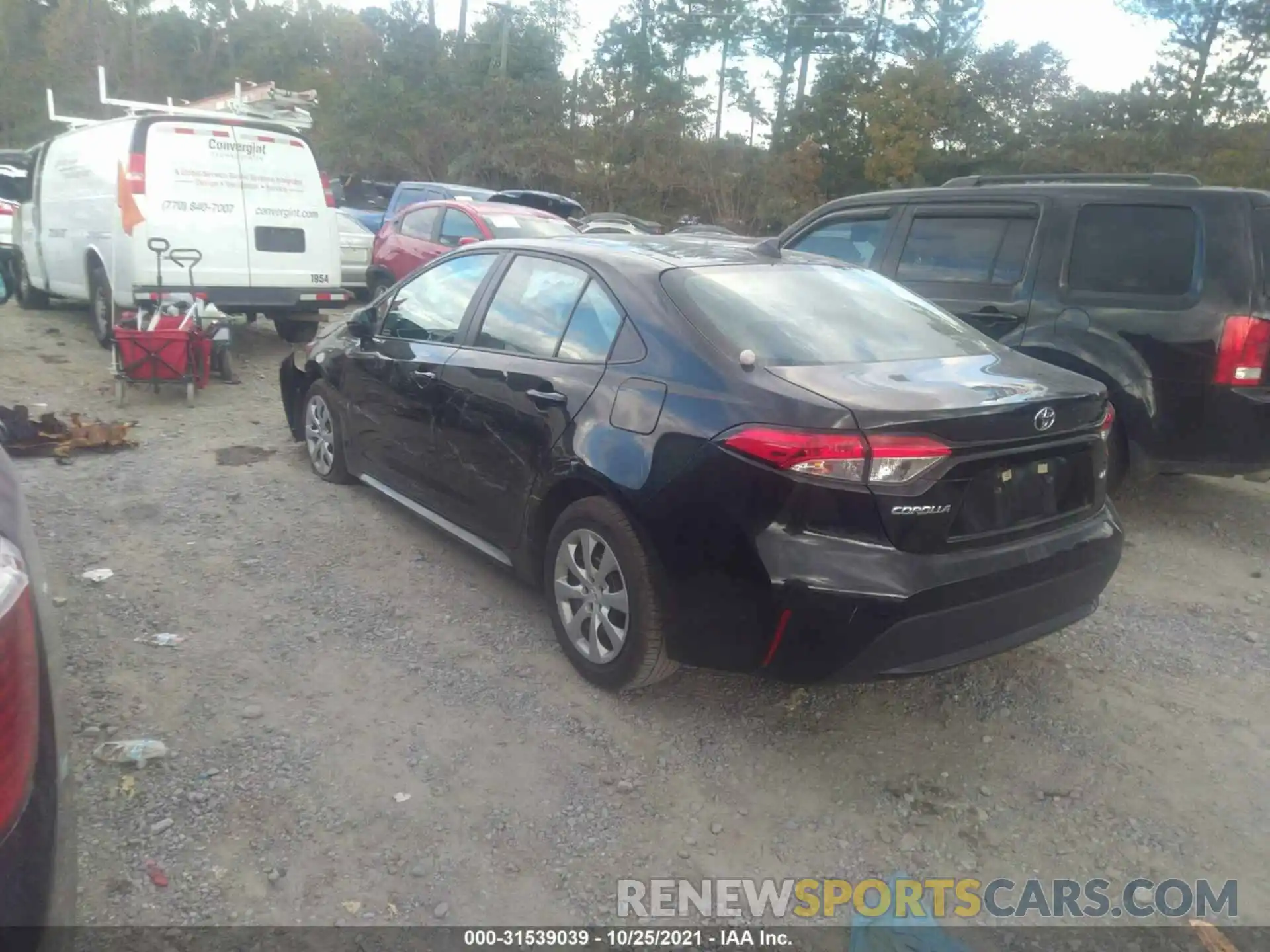 3 Photograph of a damaged car 5YFEPMAE4MP220594 TOYOTA COROLLA 2021