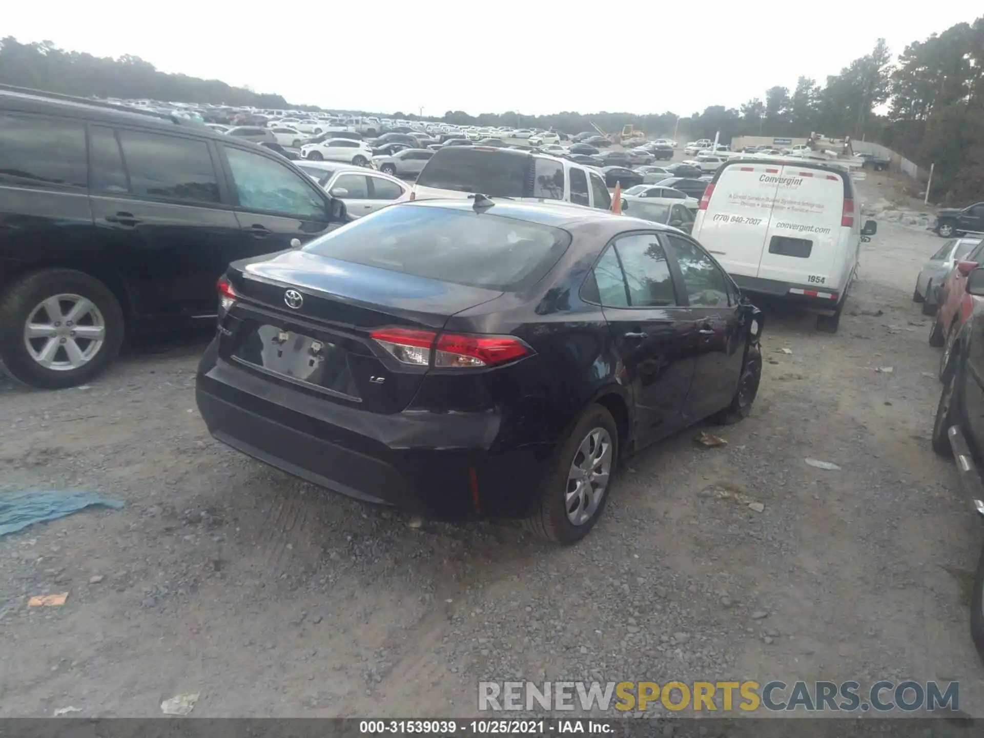 4 Photograph of a damaged car 5YFEPMAE4MP220594 TOYOTA COROLLA 2021