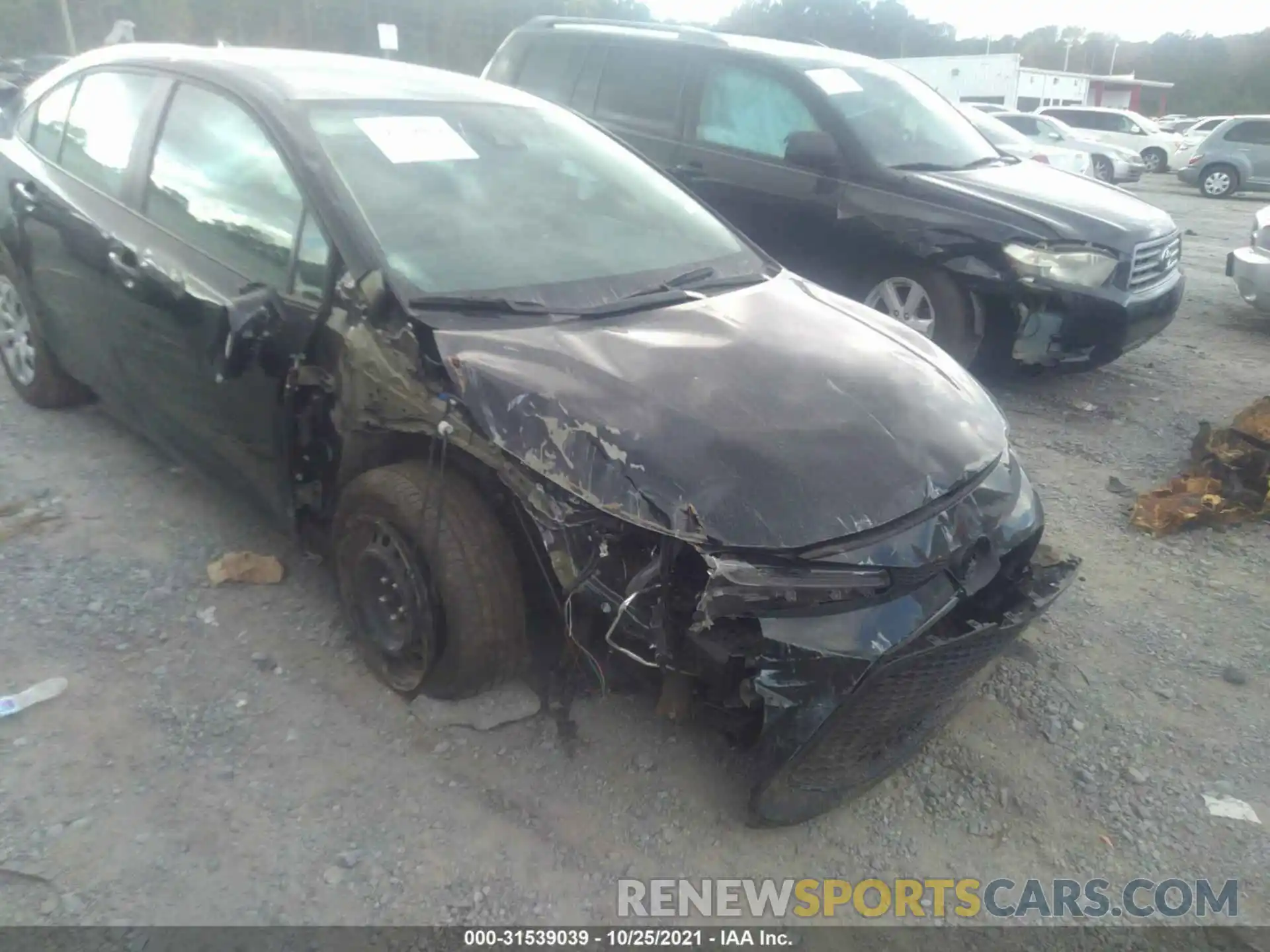 6 Photograph of a damaged car 5YFEPMAE4MP220594 TOYOTA COROLLA 2021