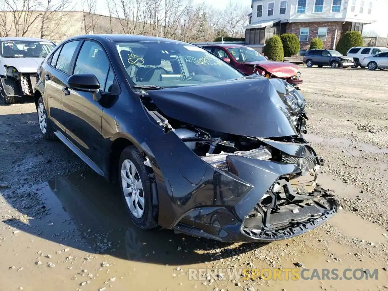 1 Photograph of a damaged car 5YFEPMAE4MP221129 TOYOTA COROLLA 2021