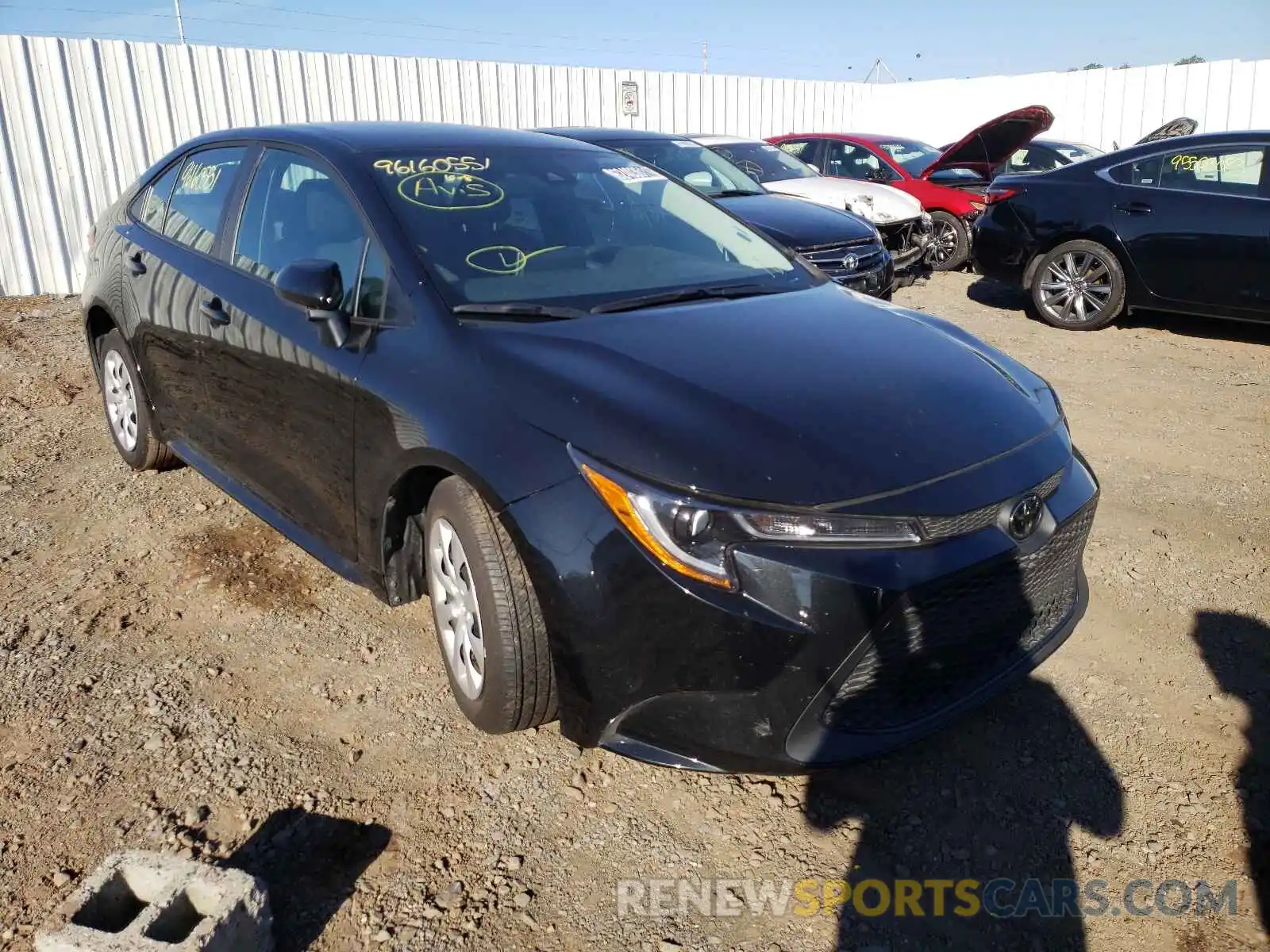 1 Photograph of a damaged car 5YFEPMAE4MP221213 TOYOTA COROLLA 2021