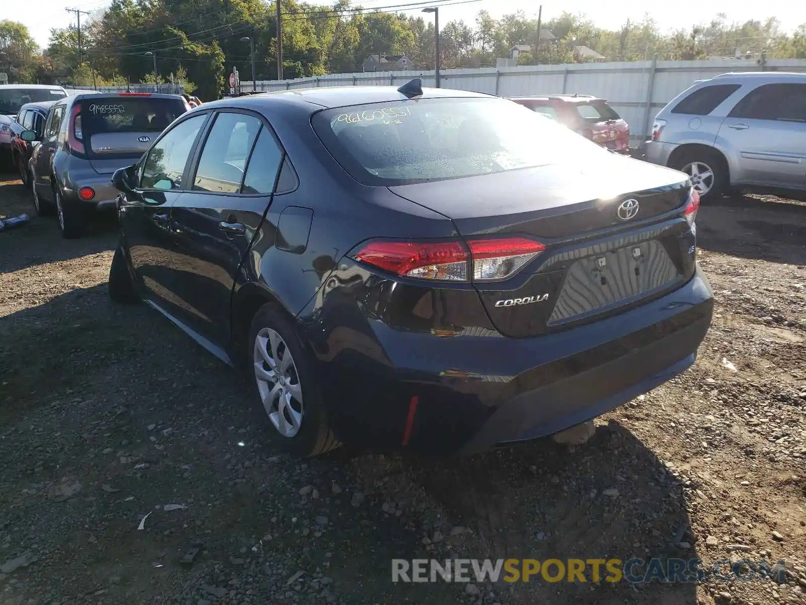 3 Photograph of a damaged car 5YFEPMAE4MP221213 TOYOTA COROLLA 2021