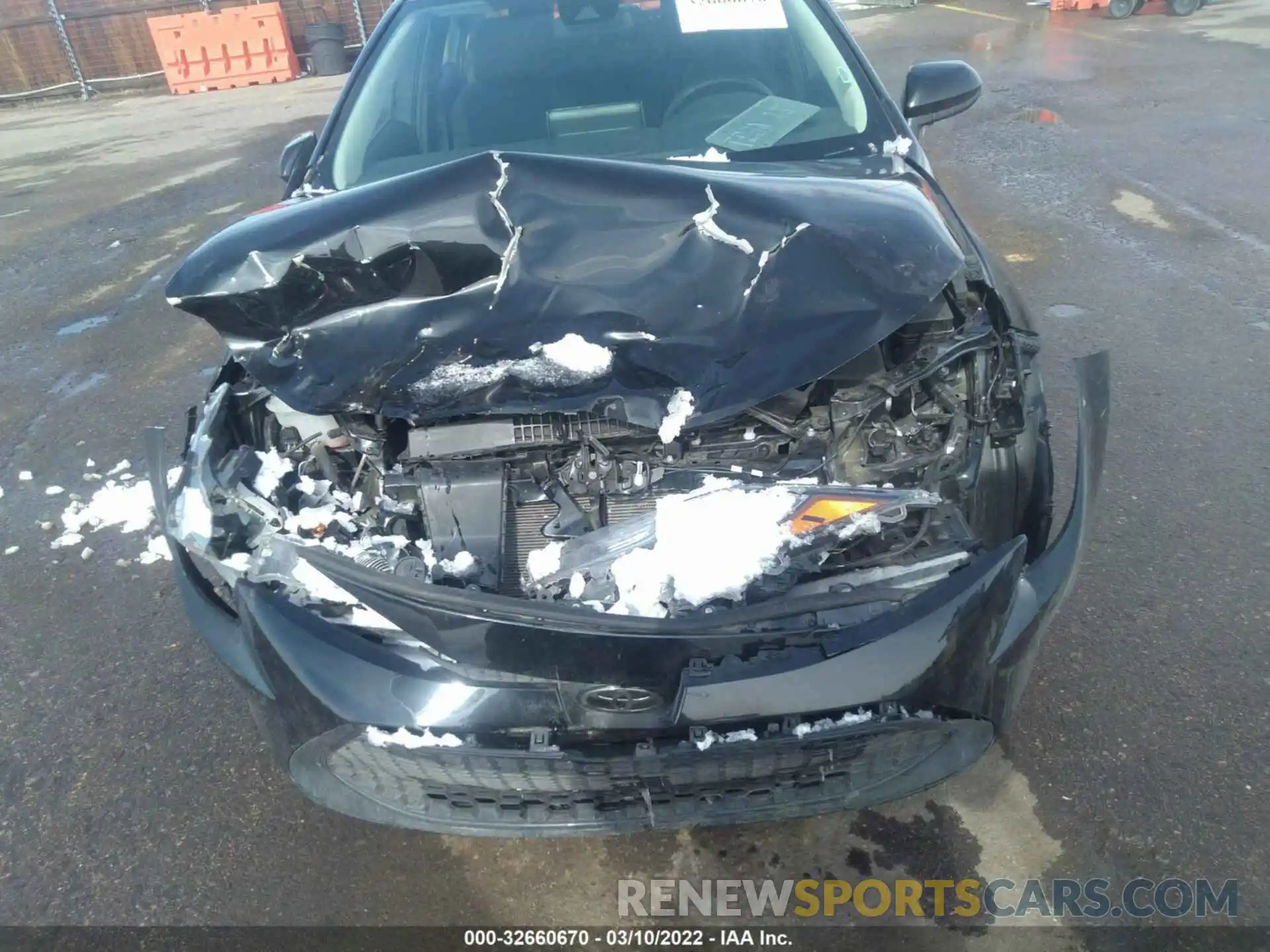 6 Photograph of a damaged car 5YFEPMAE4MP221261 TOYOTA COROLLA 2021