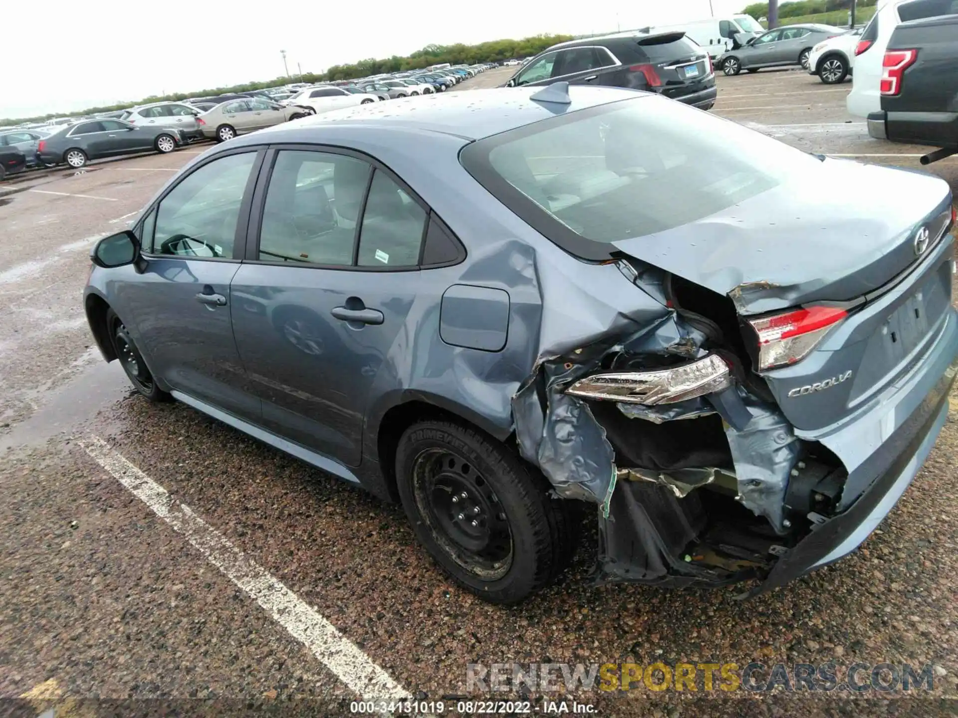 3 Photograph of a damaged car 5YFEPMAE4MP221289 TOYOTA COROLLA 2021