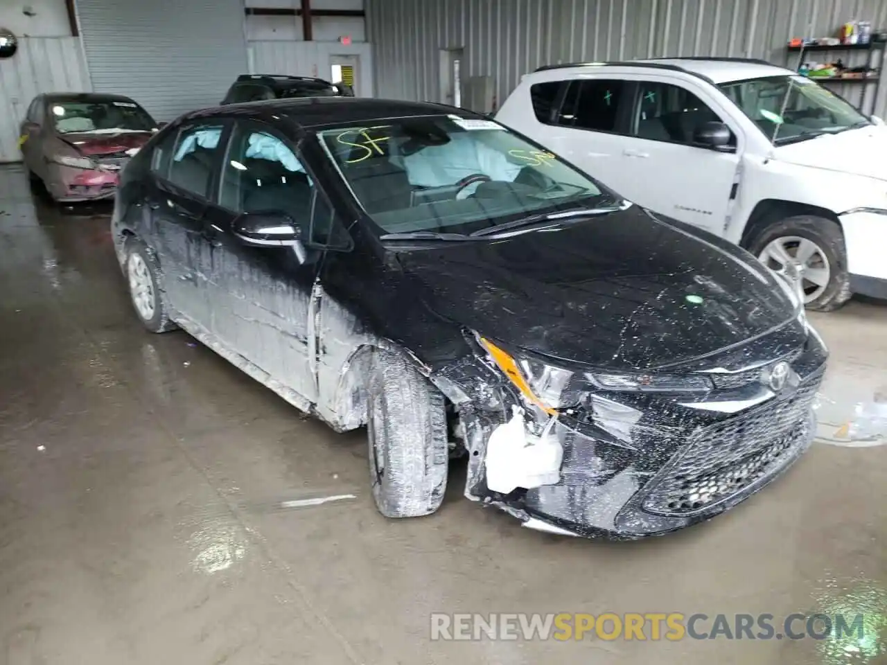 9 Photograph of a damaged car 5YFEPMAE4MP225603 TOYOTA COROLLA 2021