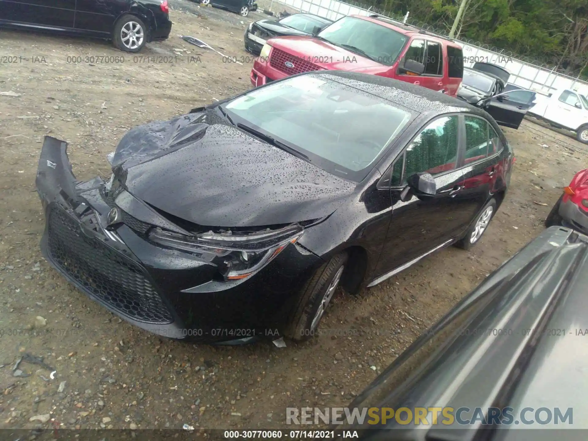 2 Photograph of a damaged car 5YFEPMAE4MP226878 TOYOTA COROLLA 2021