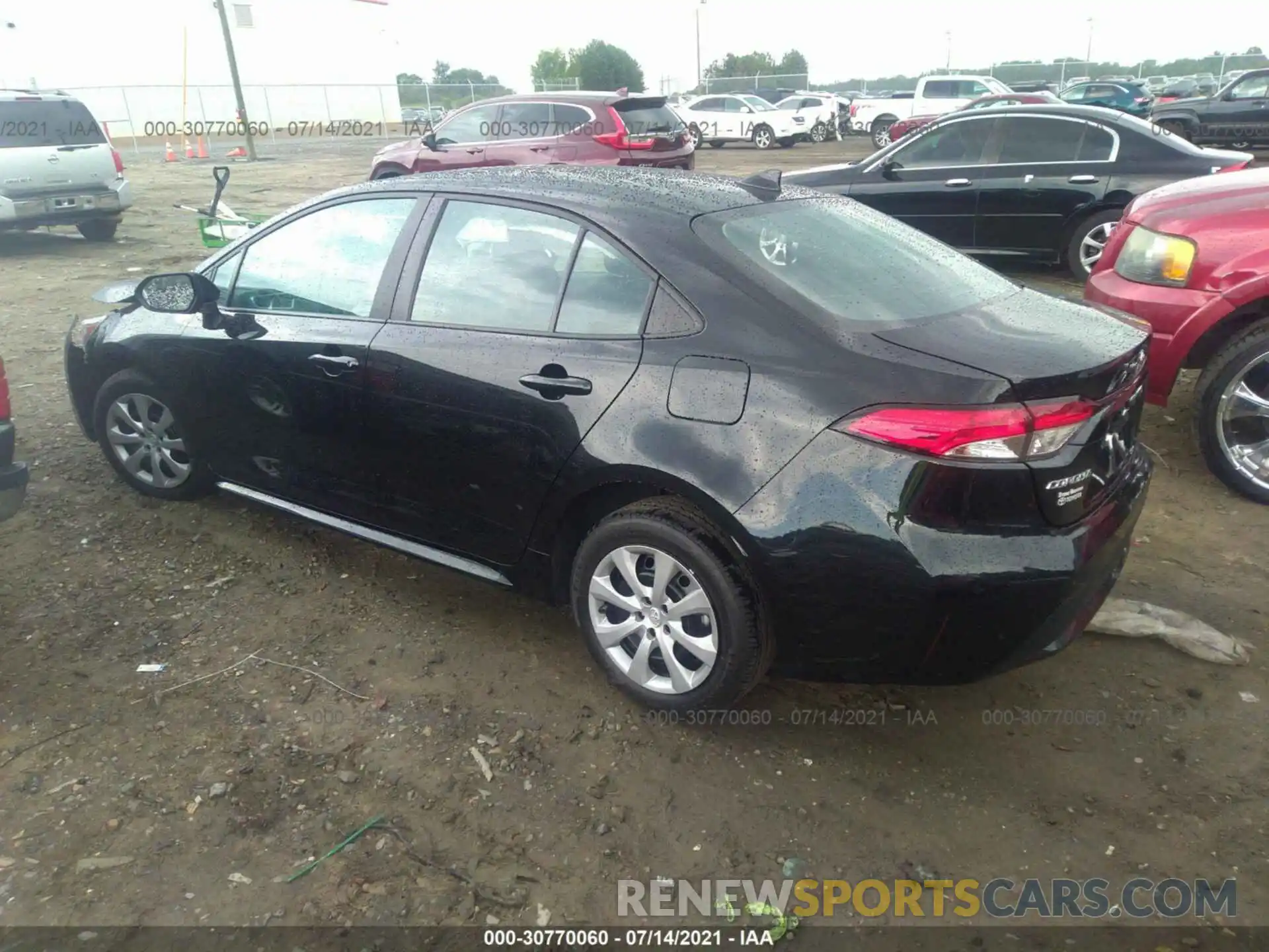 3 Photograph of a damaged car 5YFEPMAE4MP226878 TOYOTA COROLLA 2021