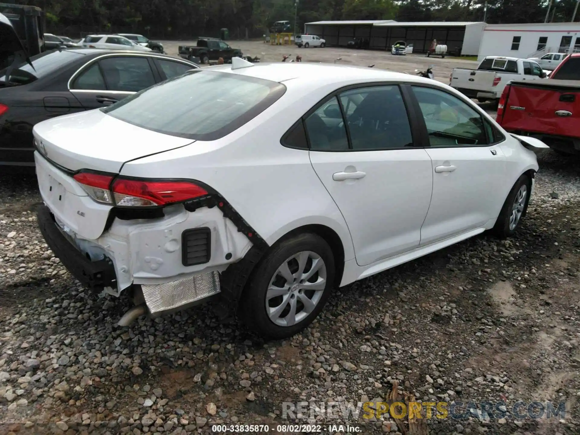 4 Photograph of a damaged car 5YFEPMAE4MP229313 TOYOTA COROLLA 2021