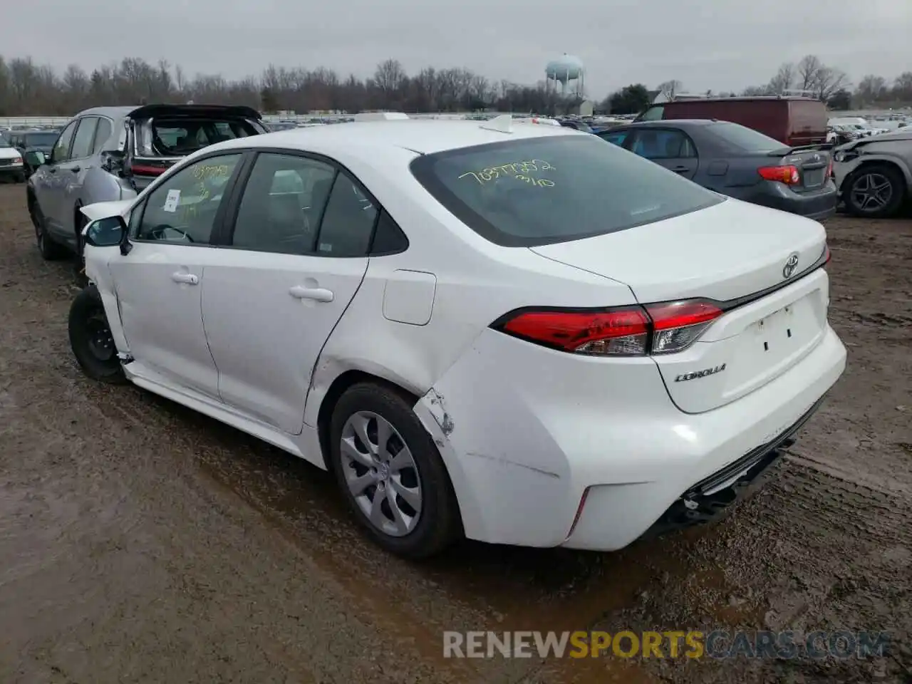 3 Photograph of a damaged car 5YFEPMAE4MP230543 TOYOTA COROLLA 2021