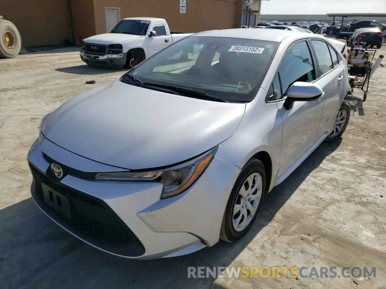 2 Photograph of a damaged car 5YFEPMAE4MP231238 TOYOTA COROLLA 2021