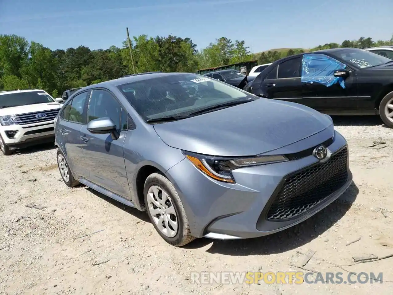 1 Photograph of a damaged car 5YFEPMAE4MP232583 TOYOTA COROLLA 2021