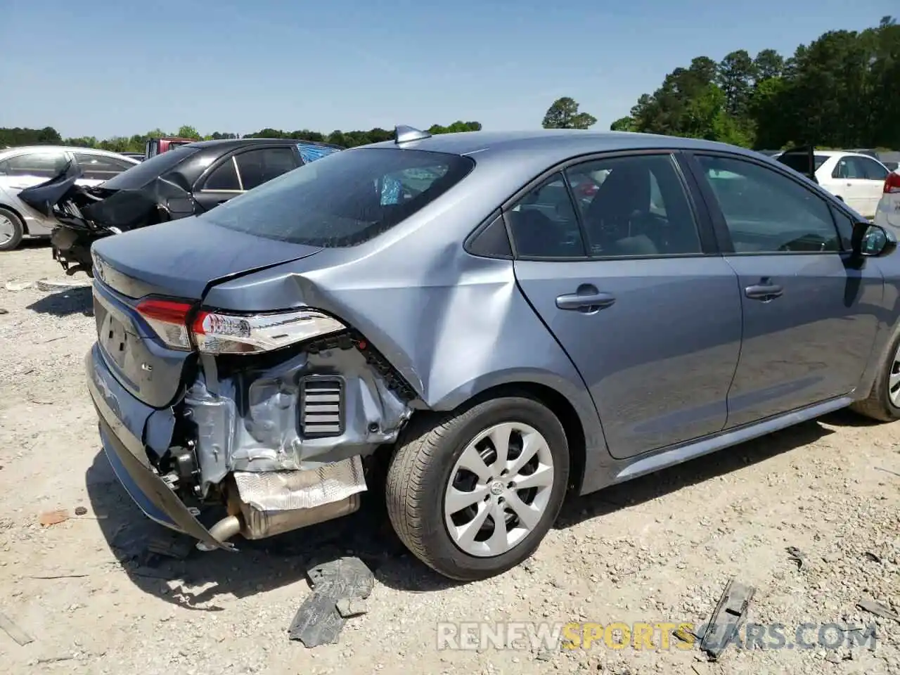 9 Photograph of a damaged car 5YFEPMAE4MP232583 TOYOTA COROLLA 2021