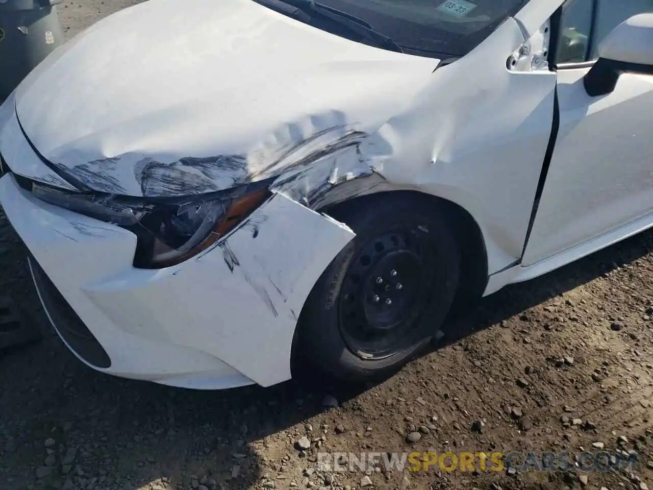 9 Photograph of a damaged car 5YFEPMAE4MP232955 TOYOTA COROLLA 2021