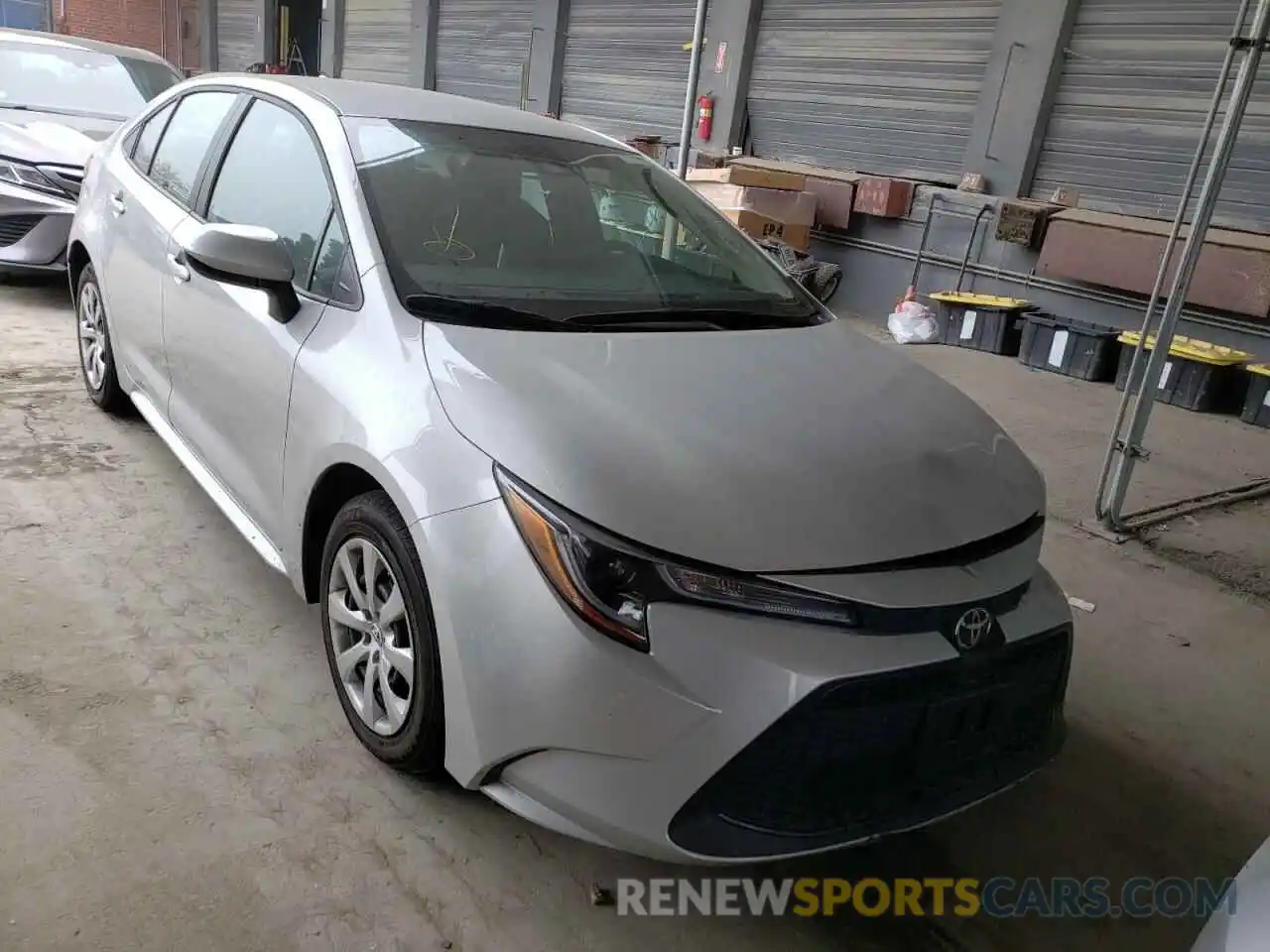 1 Photograph of a damaged car 5YFEPMAE4MP233099 TOYOTA COROLLA 2021