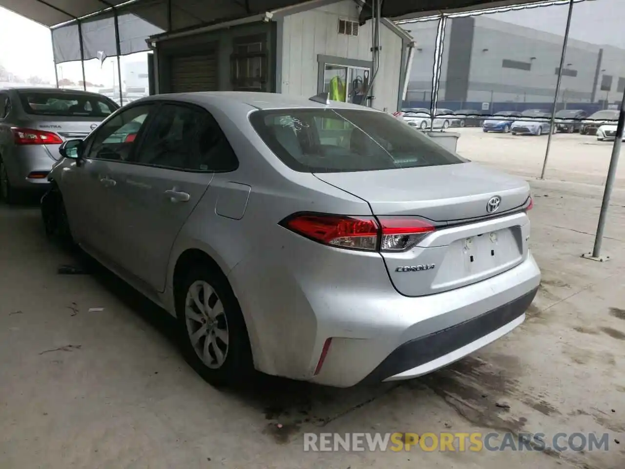 3 Photograph of a damaged car 5YFEPMAE4MP233099 TOYOTA COROLLA 2021