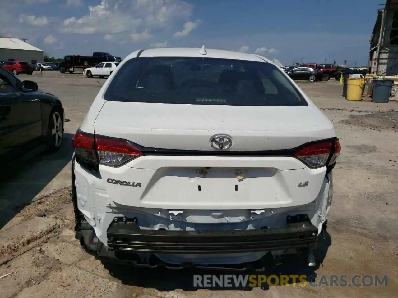 9 Photograph of a damaged car 5YFEPMAE4MP237136 TOYOTA COROLLA 2021