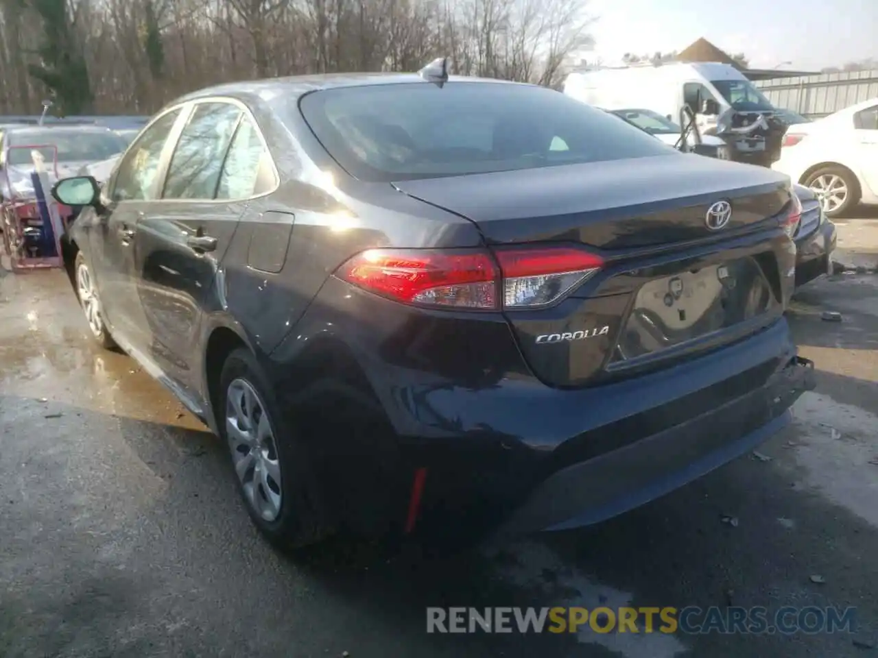 3 Photograph of a damaged car 5YFEPMAE4MP237976 TOYOTA COROLLA 2021