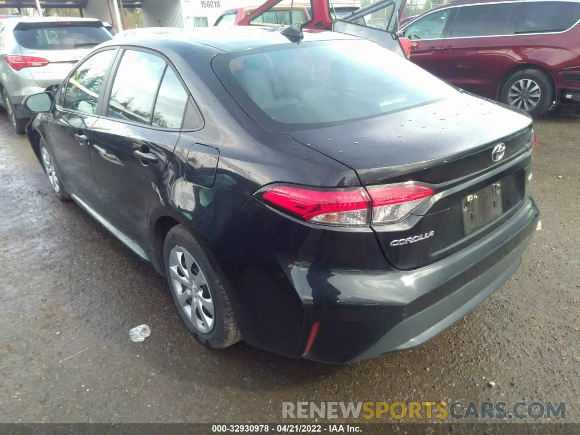 3 Photograph of a damaged car 5YFEPMAE4MP238125 TOYOTA COROLLA 2021