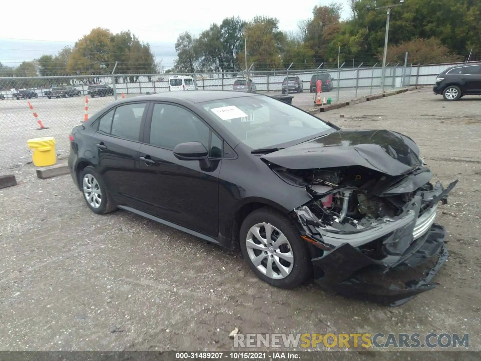 1 Photograph of a damaged car 5YFEPMAE4MP239808 TOYOTA COROLLA 2021