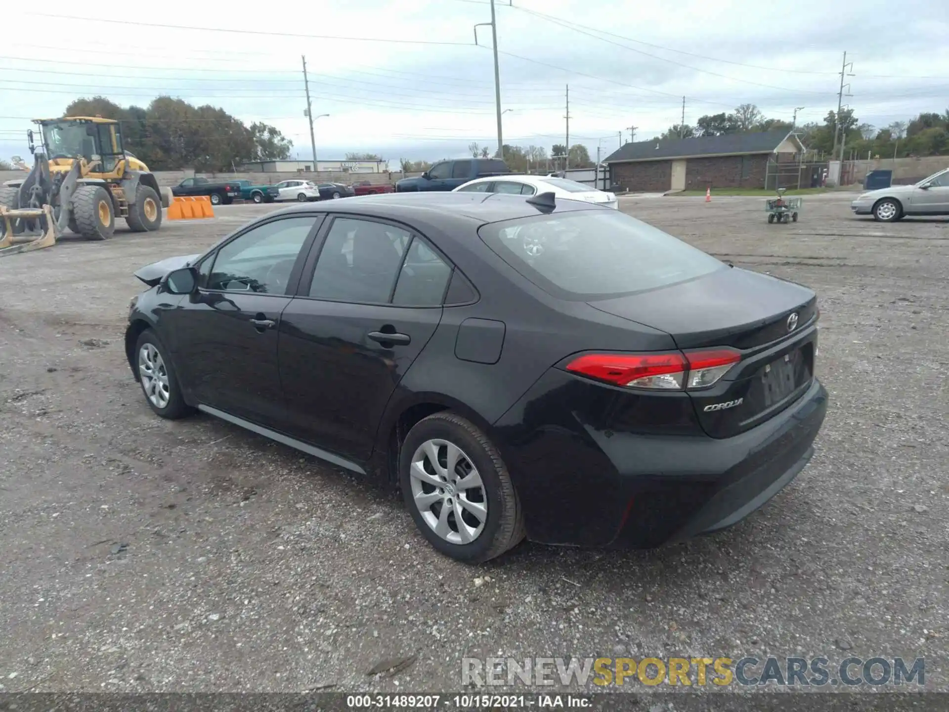 3 Photograph of a damaged car 5YFEPMAE4MP239808 TOYOTA COROLLA 2021