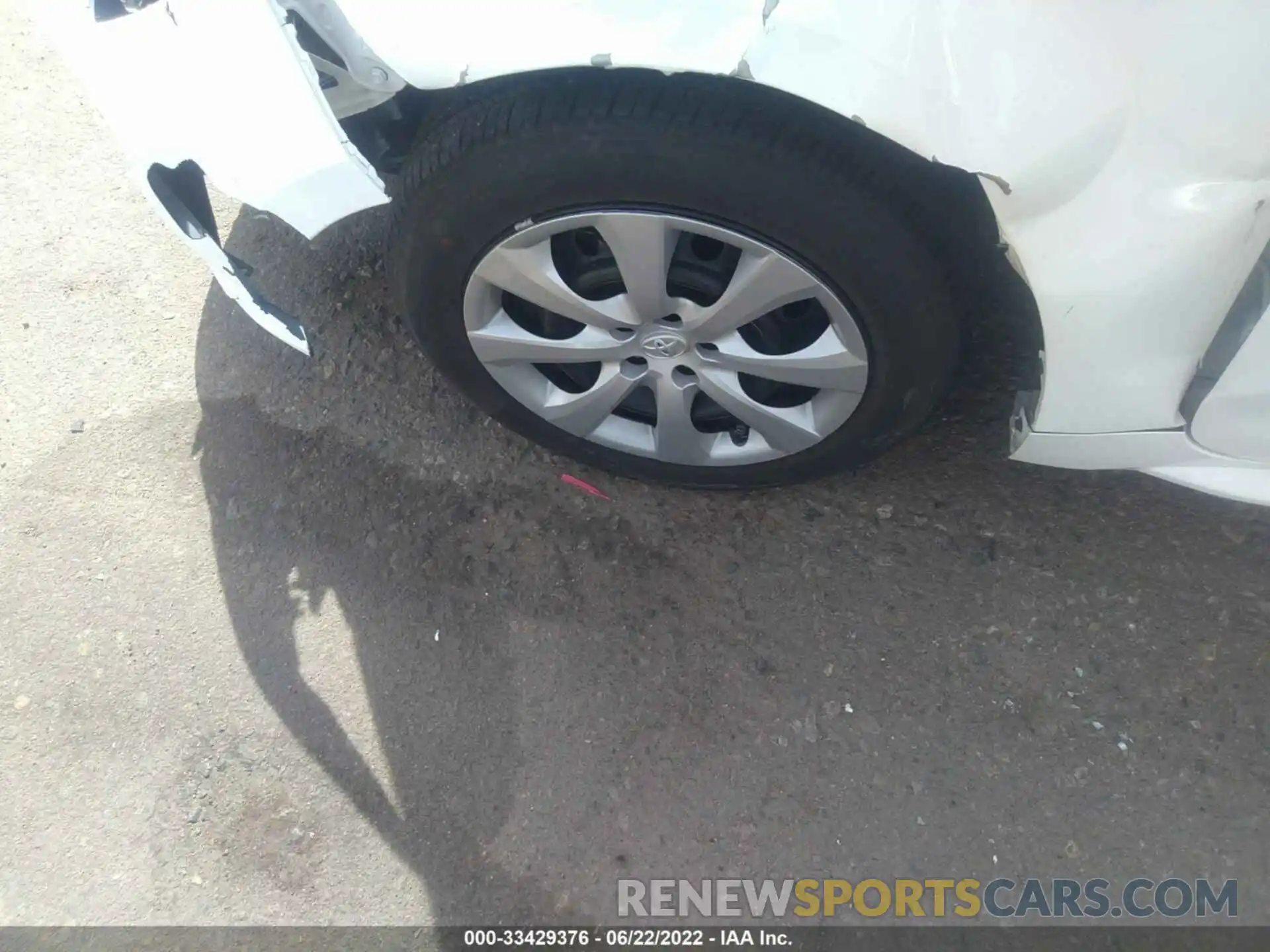 13 Photograph of a damaged car 5YFEPMAE4MP241641 TOYOTA COROLLA 2021