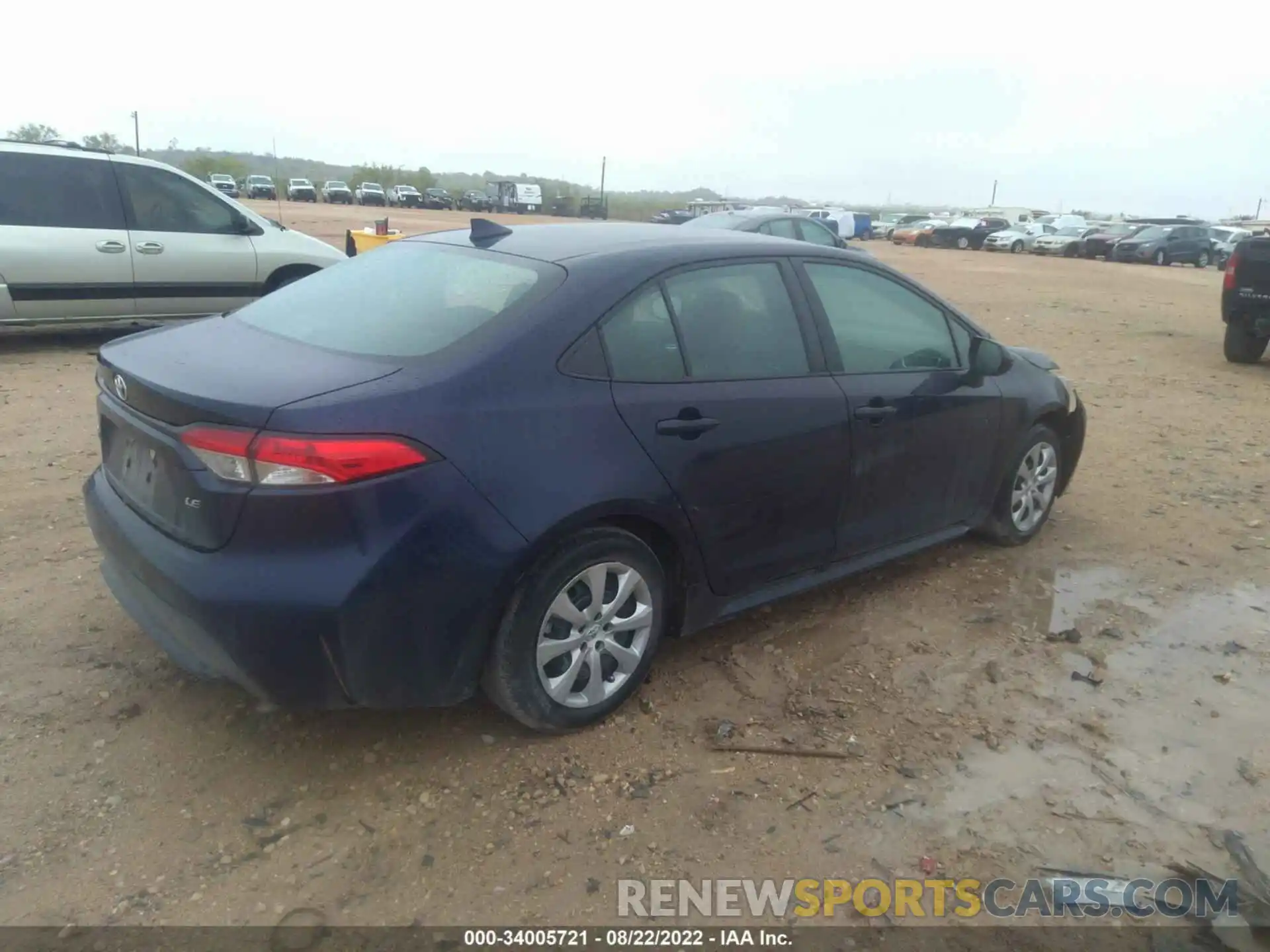 4 Photograph of a damaged car 5YFEPMAE4MP242224 TOYOTA COROLLA 2021