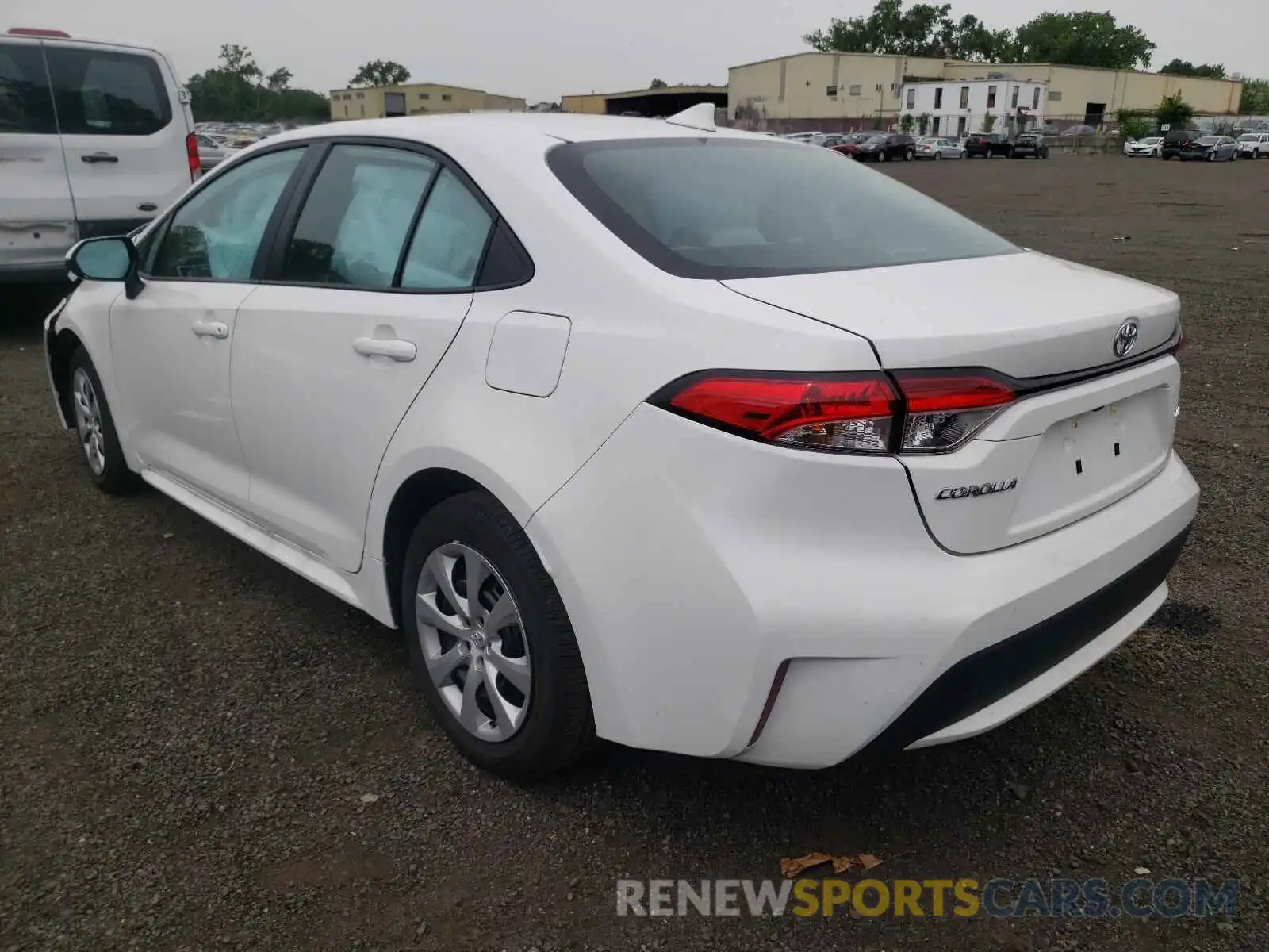 3 Photograph of a damaged car 5YFEPMAE4MP244555 TOYOTA COROLLA 2021