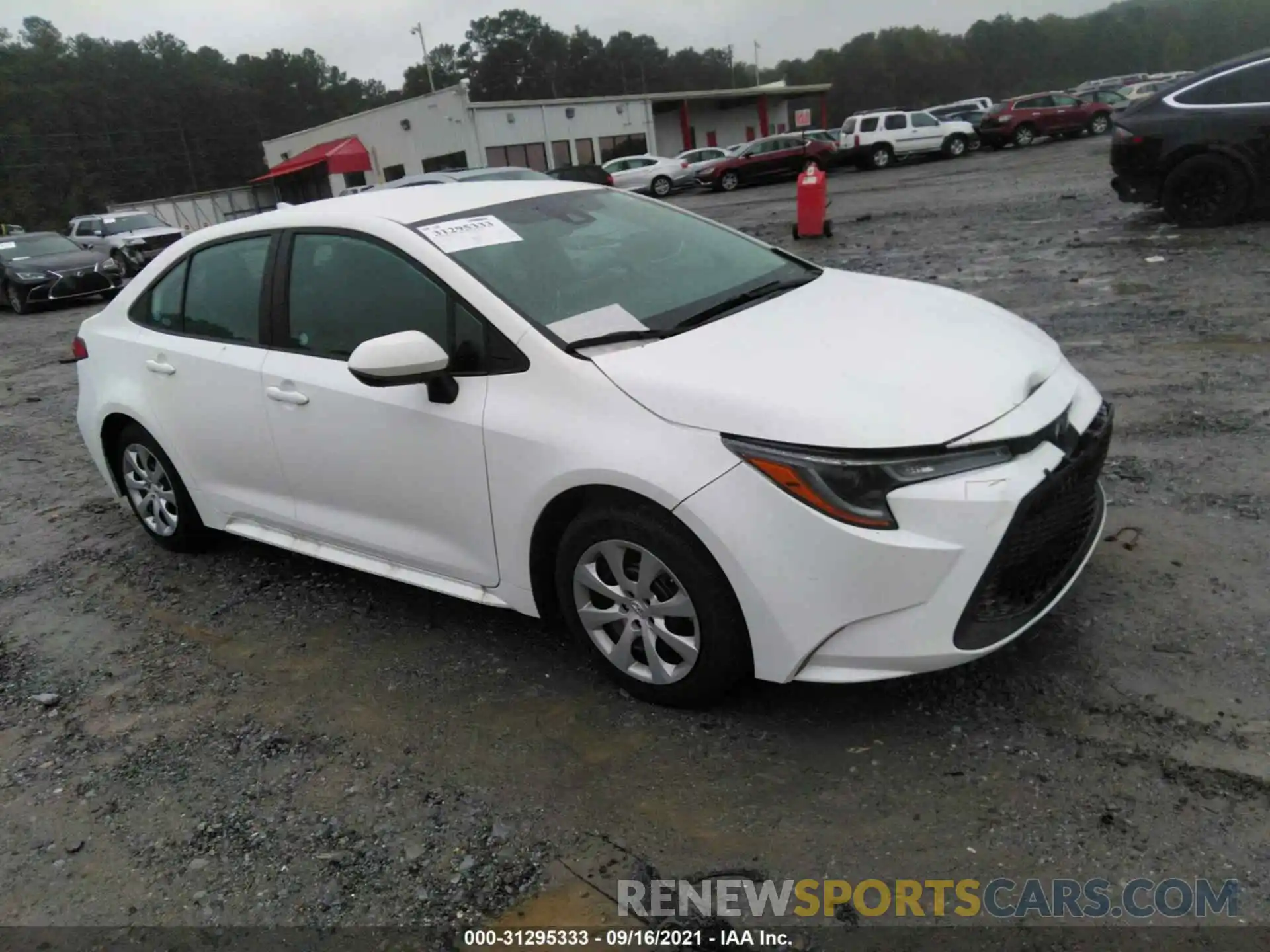 1 Photograph of a damaged car 5YFEPMAE4MP246564 TOYOTA COROLLA 2021