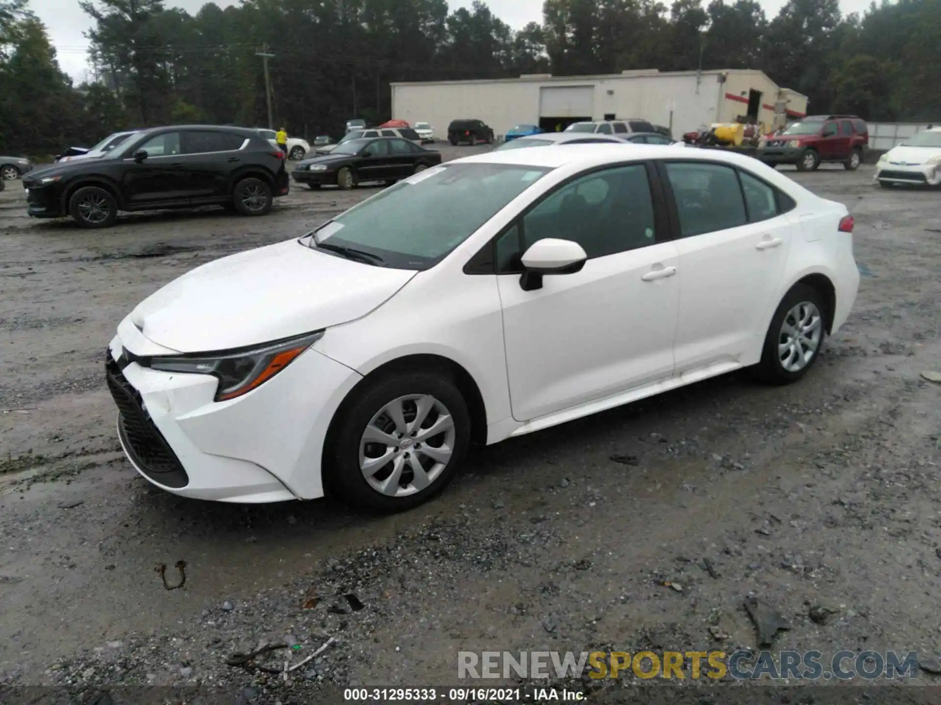 2 Photograph of a damaged car 5YFEPMAE4MP246564 TOYOTA COROLLA 2021