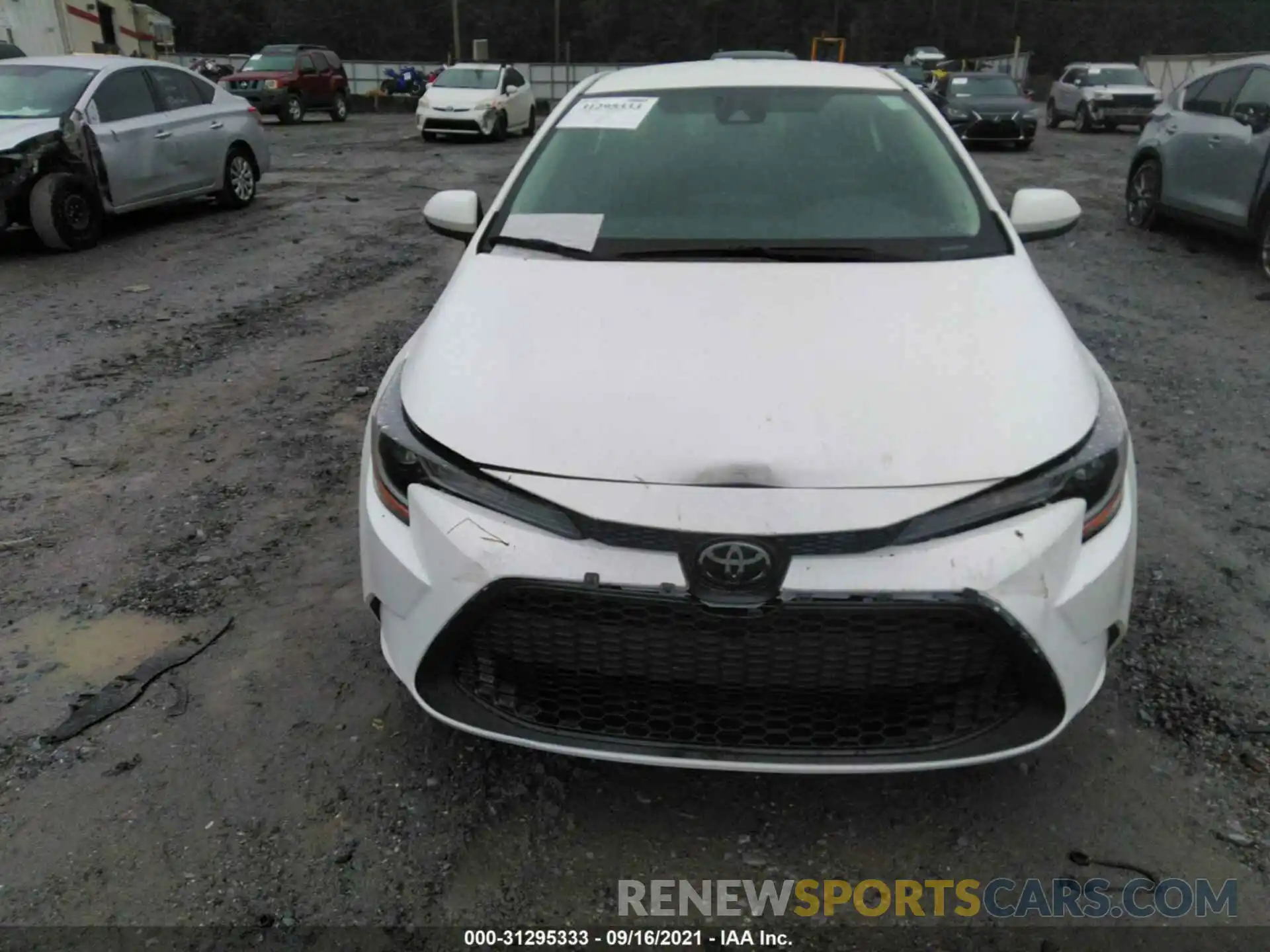 6 Photograph of a damaged car 5YFEPMAE4MP246564 TOYOTA COROLLA 2021