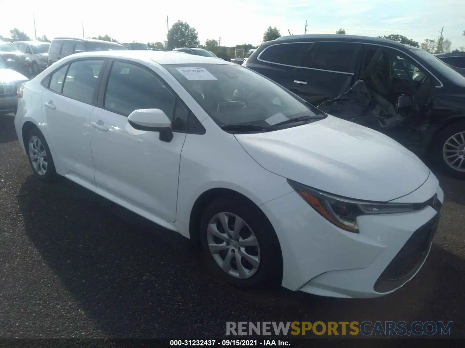 1 Photograph of a damaged car 5YFEPMAE4MP248444 TOYOTA COROLLA 2021