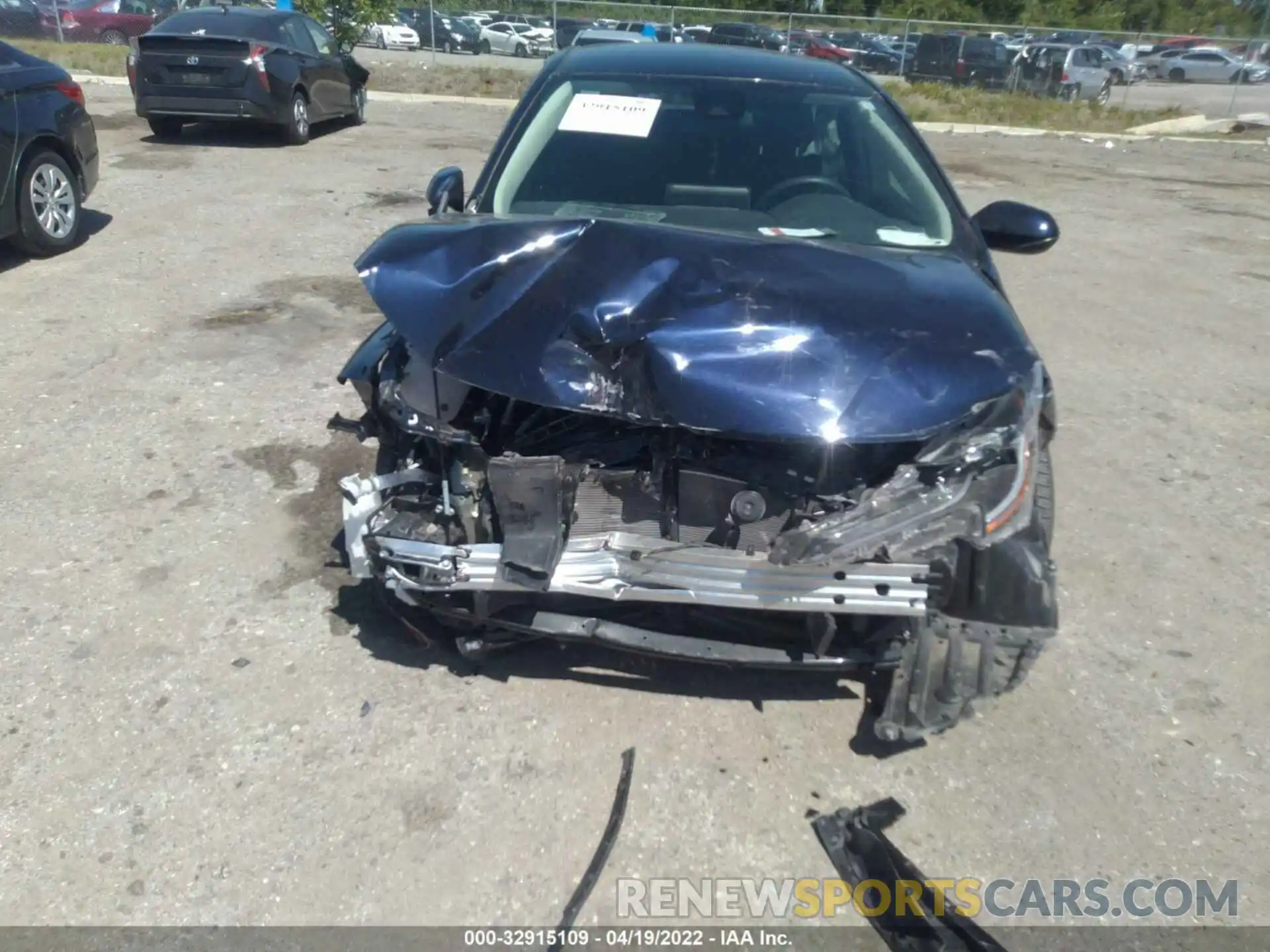 6 Photograph of a damaged car 5YFEPMAE4MP249772 TOYOTA COROLLA 2021