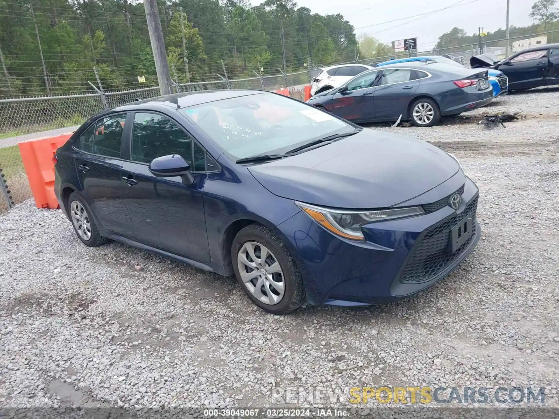 13 Photograph of a damaged car 5YFEPMAE4MP254910 TOYOTA COROLLA 2021