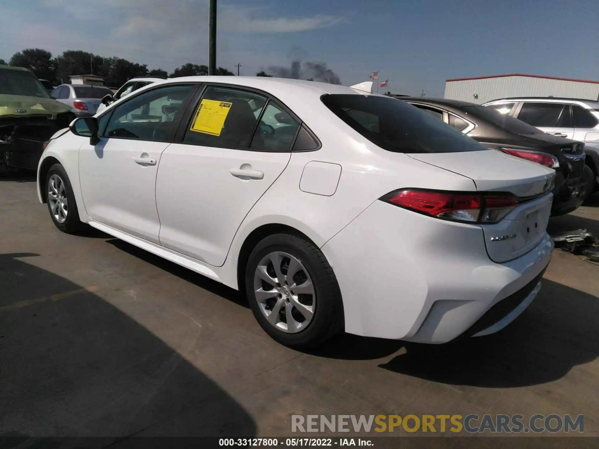 3 Photograph of a damaged car 5YFEPMAE4MP255913 TOYOTA COROLLA 2021