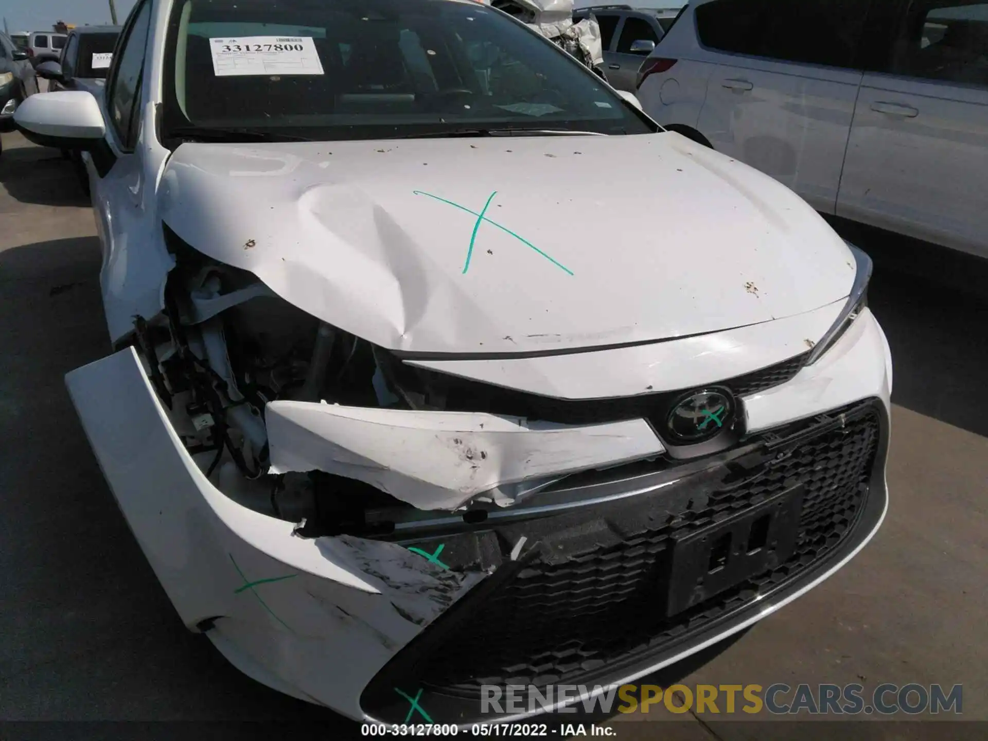 6 Photograph of a damaged car 5YFEPMAE4MP255913 TOYOTA COROLLA 2021