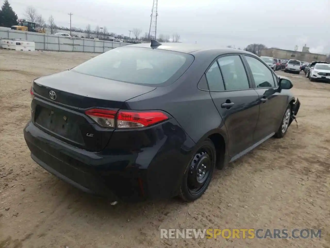 4 Photograph of a damaged car 5YFEPMAE4MP256558 TOYOTA COROLLA 2021