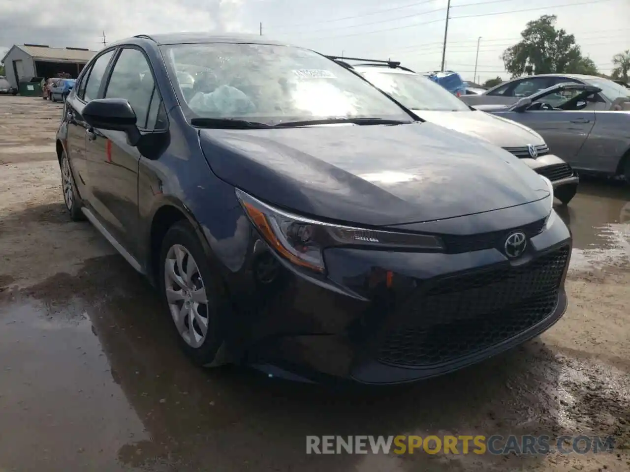 1 Photograph of a damaged car 5YFEPMAE4MP257435 TOYOTA COROLLA 2021