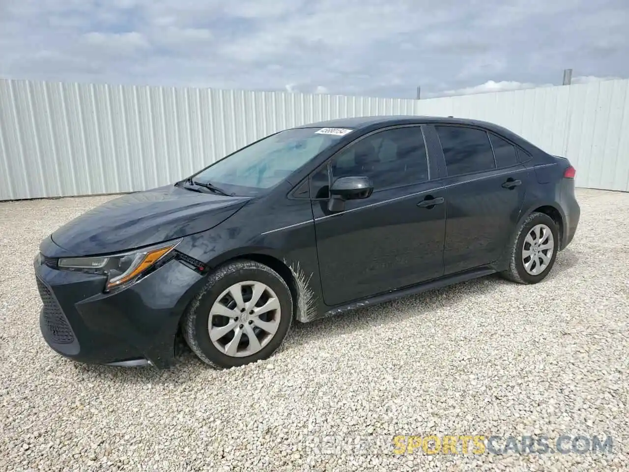 1 Photograph of a damaged car 5YFEPMAE4MP259346 TOYOTA COROLLA 2021