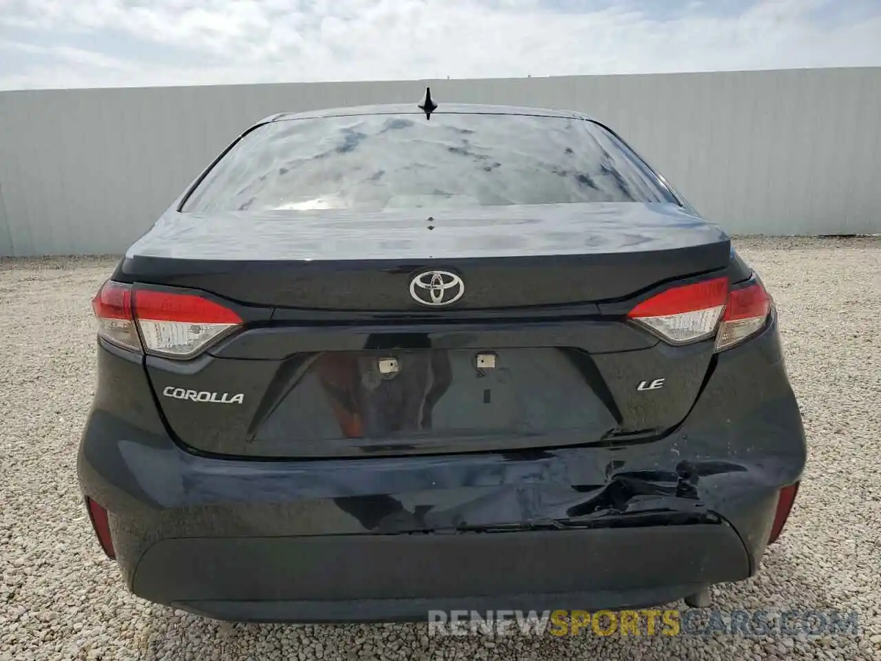 6 Photograph of a damaged car 5YFEPMAE4MP259346 TOYOTA COROLLA 2021