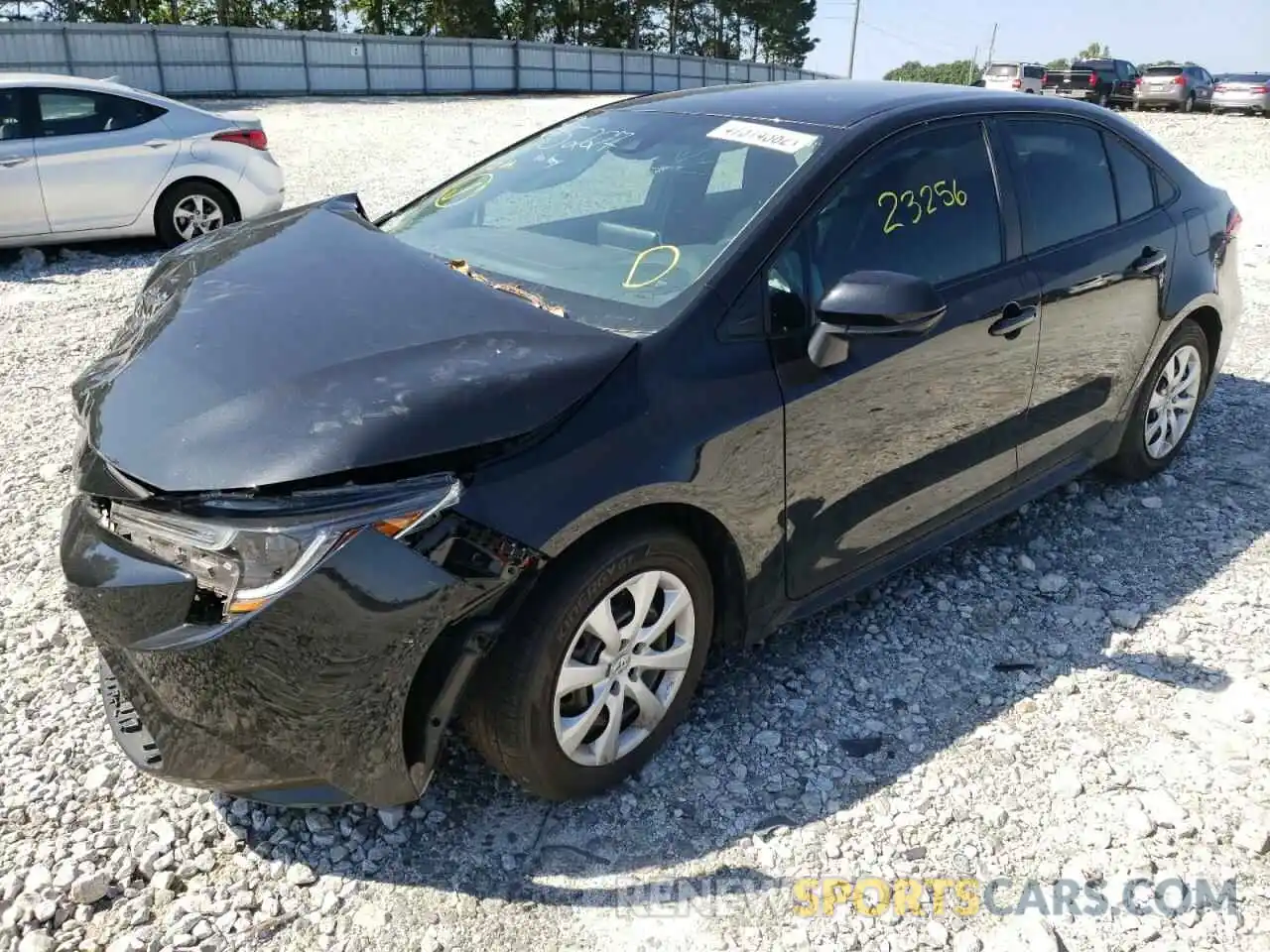 2 Photograph of a damaged car 5YFEPMAE4MP265227 TOYOTA COROLLA 2021