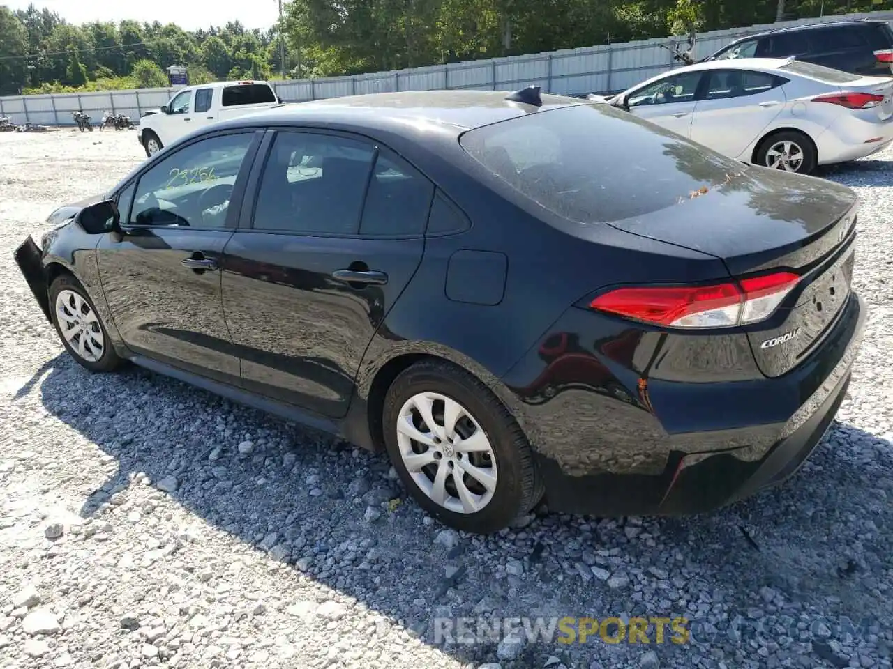 3 Photograph of a damaged car 5YFEPMAE4MP265227 TOYOTA COROLLA 2021