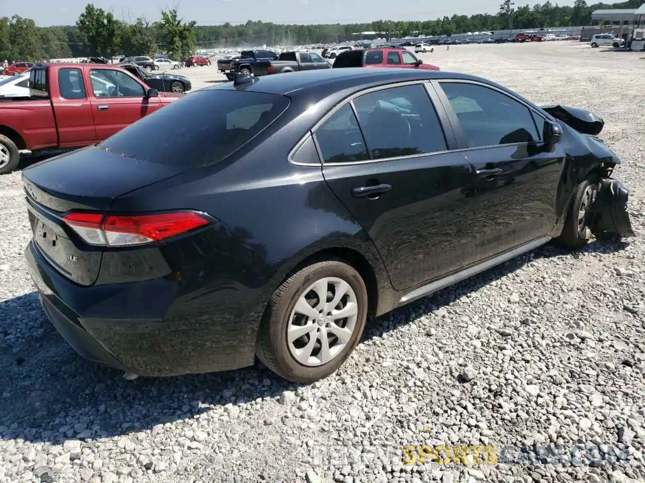 4 Photograph of a damaged car 5YFEPMAE4MP265227 TOYOTA COROLLA 2021