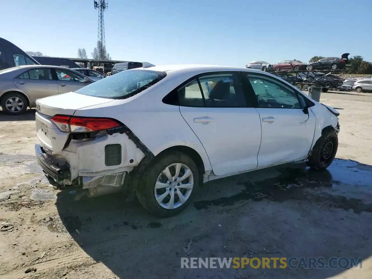 3 Photograph of a damaged car 5YFEPMAE4MP266524 TOYOTA COROLLA 2021