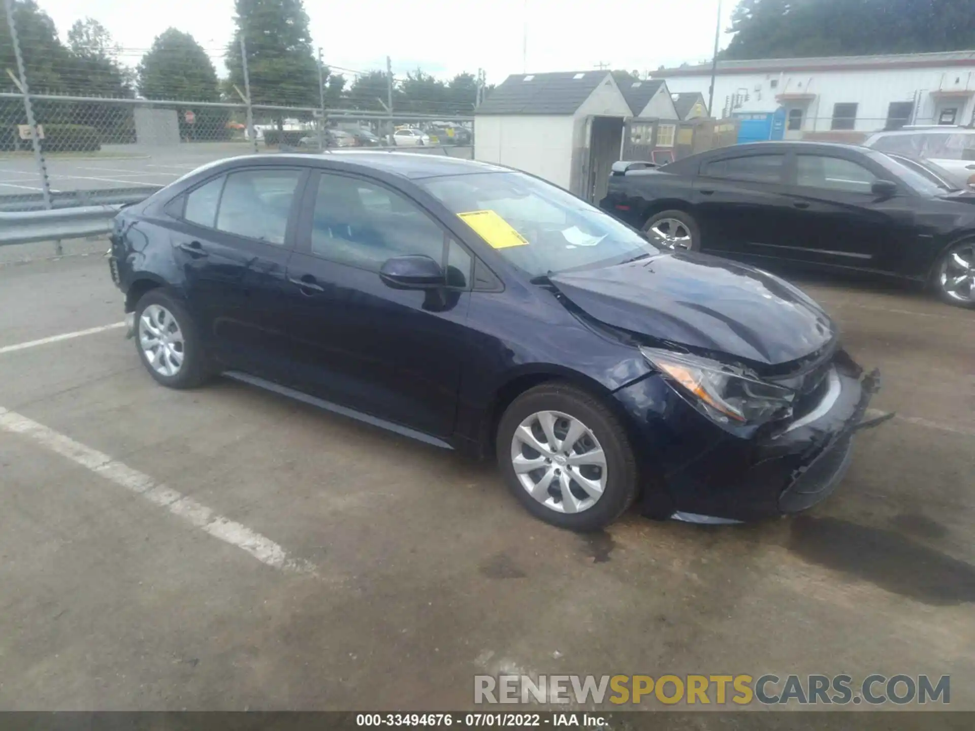 1 Photograph of a damaged car 5YFEPMAE4MP266538 TOYOTA COROLLA 2021