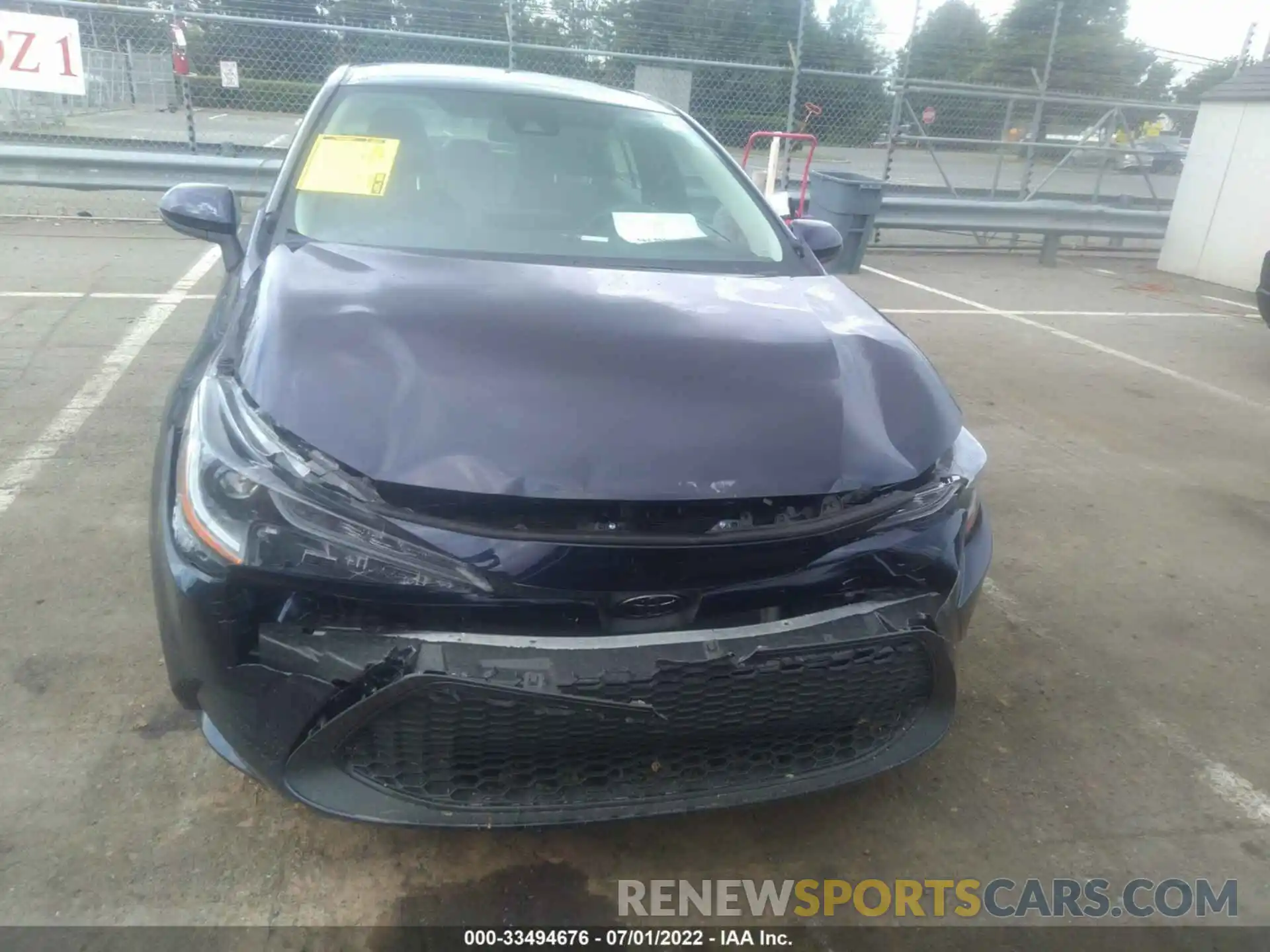 6 Photograph of a damaged car 5YFEPMAE4MP266538 TOYOTA COROLLA 2021