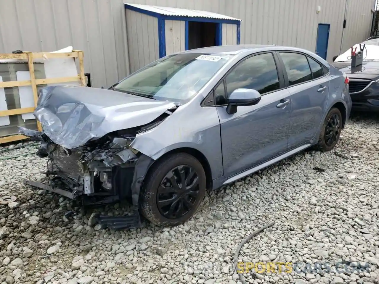 2 Photograph of a damaged car 5YFEPMAE4MP267754 TOYOTA COROLLA 2021