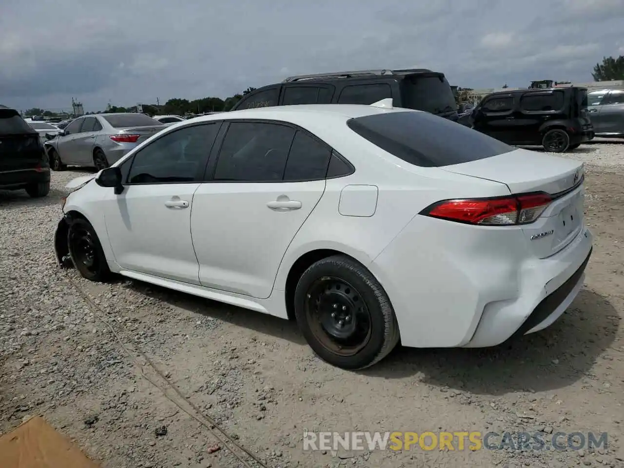 2 Photograph of a damaged car 5YFEPMAE4MP270203 TOYOTA COROLLA 2021