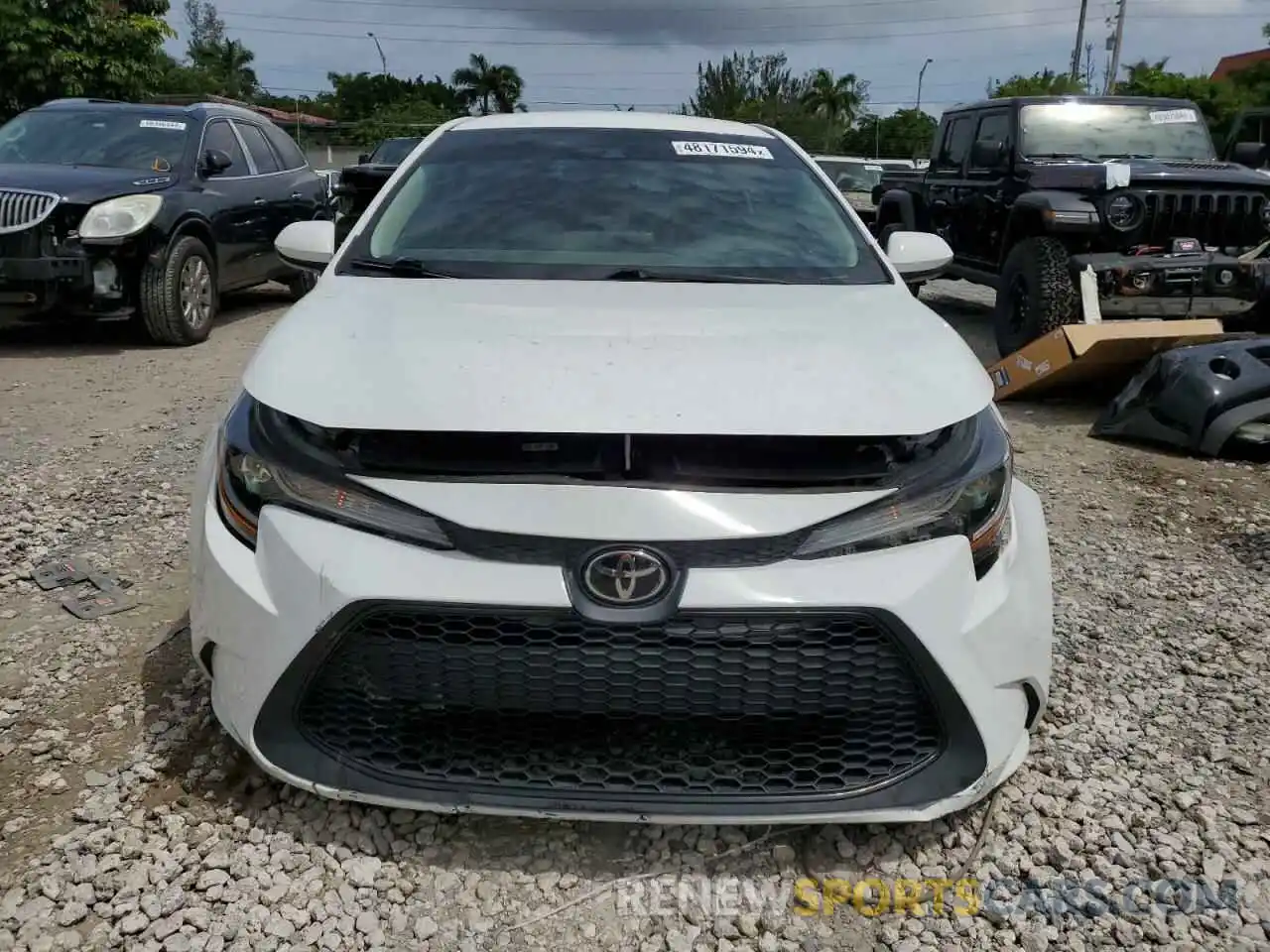 5 Photograph of a damaged car 5YFEPMAE4MP270203 TOYOTA COROLLA 2021