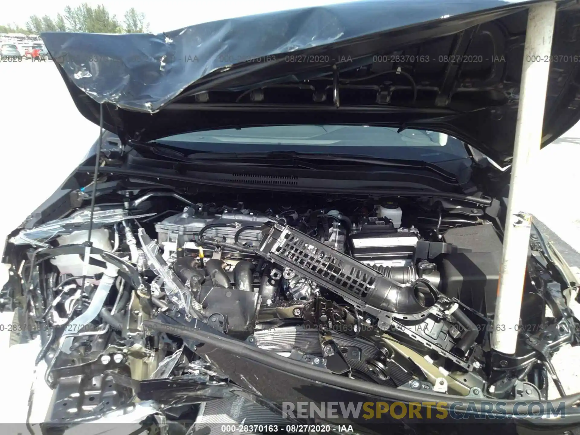 10 Photograph of a damaged car 5YFEPMAE5MP148434 TOYOTA COROLLA 2021